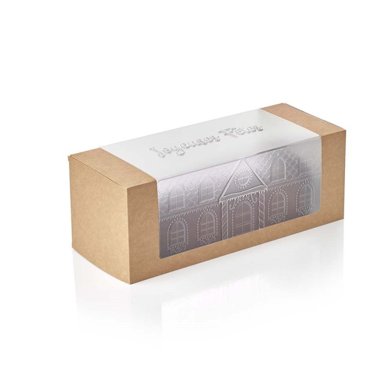16 Boîtes En Carton Pour Bûche De Noël 35 X 11 X 11 Cm à Prix Carrefour