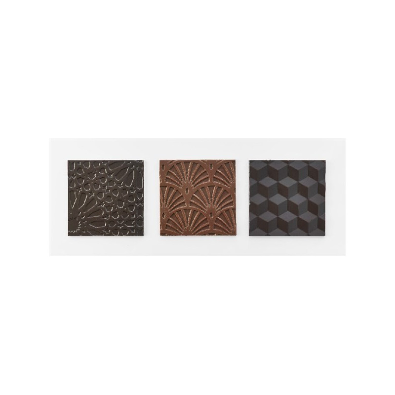 KIT n°4 EMBOUTS BUCHES : 20 MDC 2X3 modèles 3D, Art Déco, Oriental KIT n°4 EMBOUTS BUCHES : 20 MDC 2X3 modèles 3D, Art Déco, Oriental