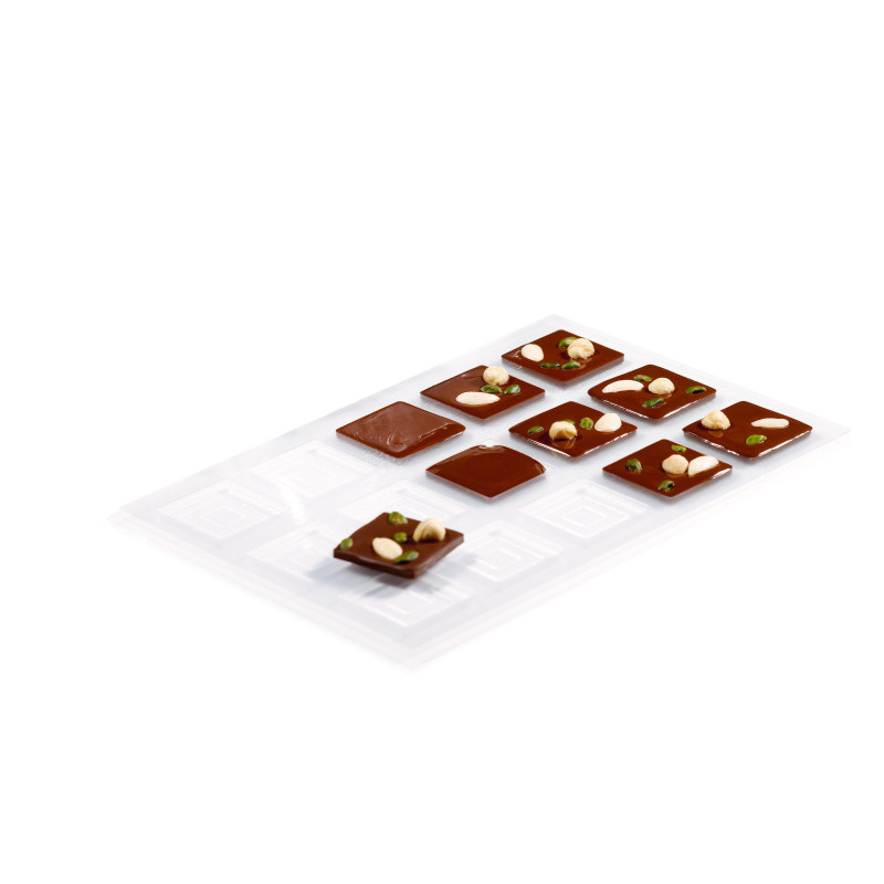 MDC Cristal 3x5 Mendiants Carrés Cristal MDC Cristal 3x5 Mendiants Carrés Cristal