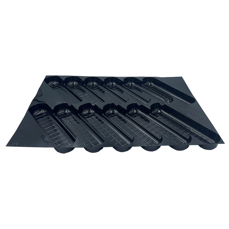 ALVEOLE 2X6 ECLAIRS 373X272MM NOIR