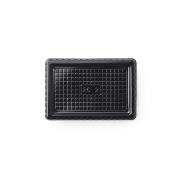 ALVEOLE RECTANGLE PC2 NOIRE