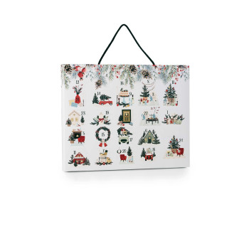 10 CALENDRIERS RECTANGLE DECORS 2025