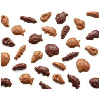 15 MOULES FRITURE MER FOURREE 9X6 PC24