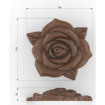 KIT 10 MDC TABLETTE ROSE - PET C 800µ DEC 160X150 BTCA - C2PACK