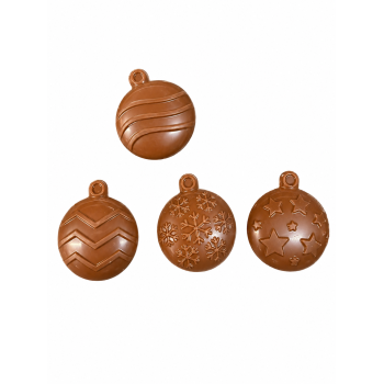 15 MOULES 9X7 MENDIANT BOULE DE NOEL