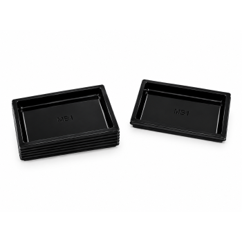 ALV RECTANGLE MB1 -80X55X10MM- PET NOIR 400µ DEC 92X67 BRTCA - C2PACK